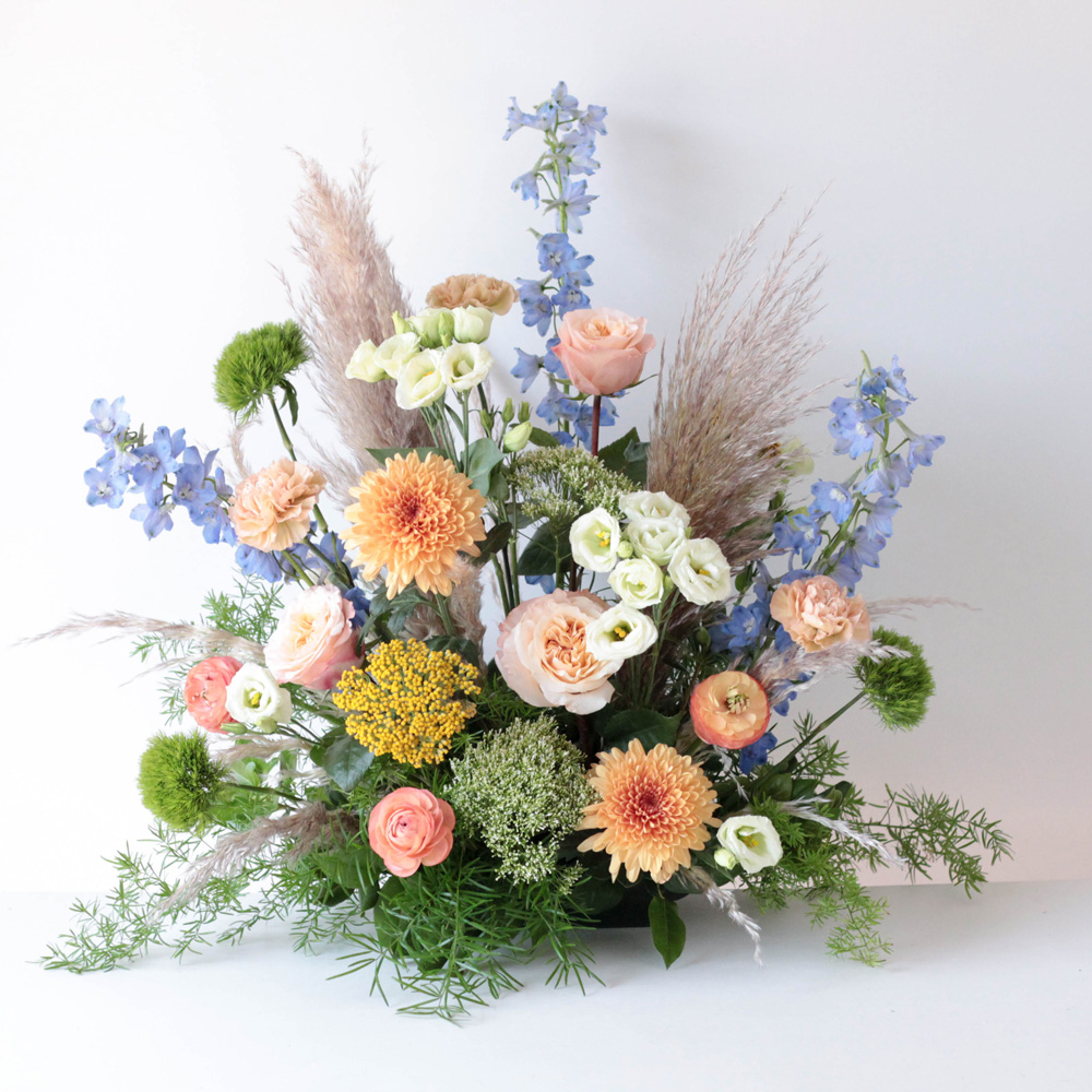 Long Floral Tray