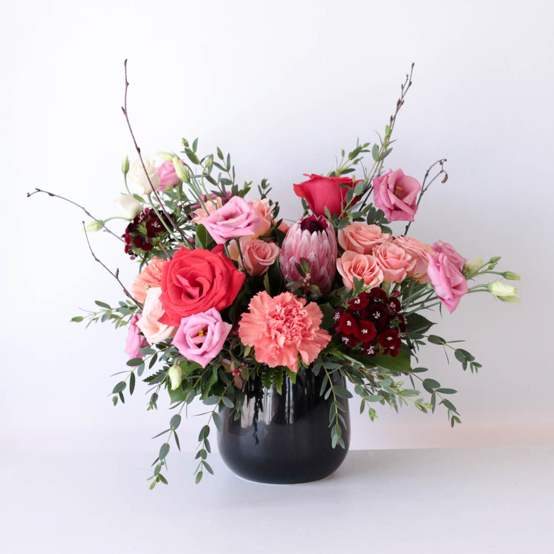 Cherry Bomb Floral Arrangement