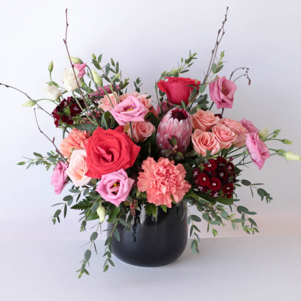 Cherry Bomb Floral Arrangement