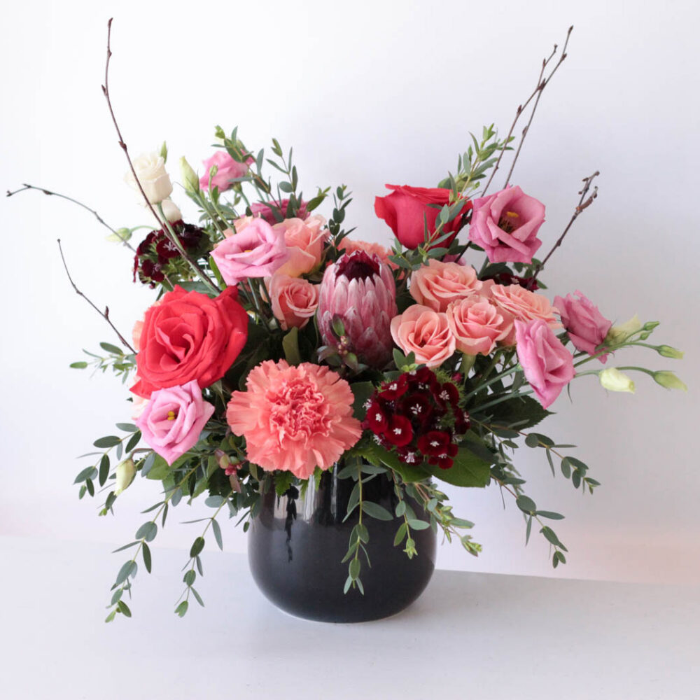 Cherry Bomb Floral Arrangement